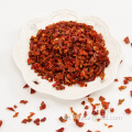 Dehydrierte rote Paprika -Flocken